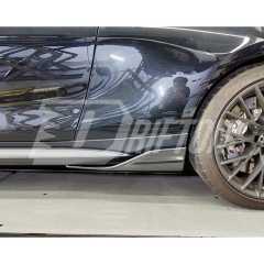 MP Style Dry Carbon Fiber Side Skirt Splitter For BMW F87 M2 M2C 2016-2019