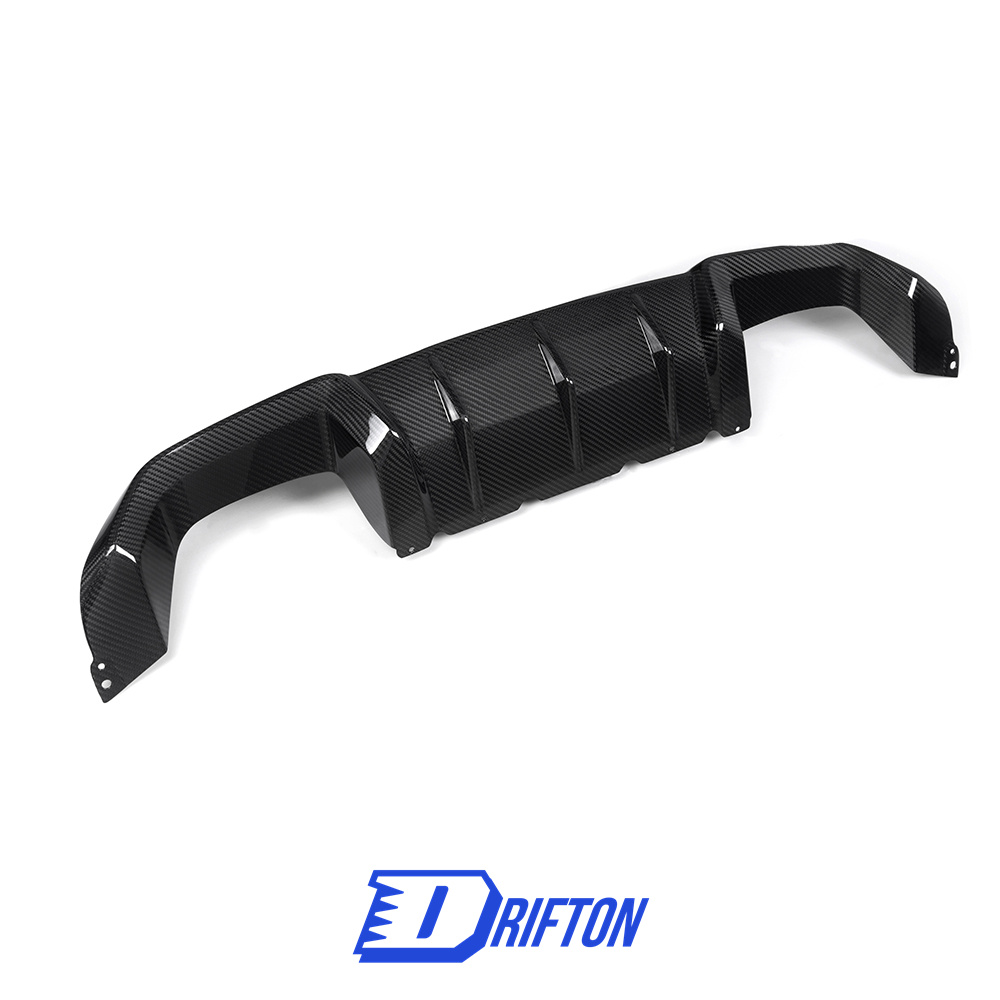 MP Style Dry Carbon Fiber Rear Diffuser For BMW F87 M2 M2C 2016-2019