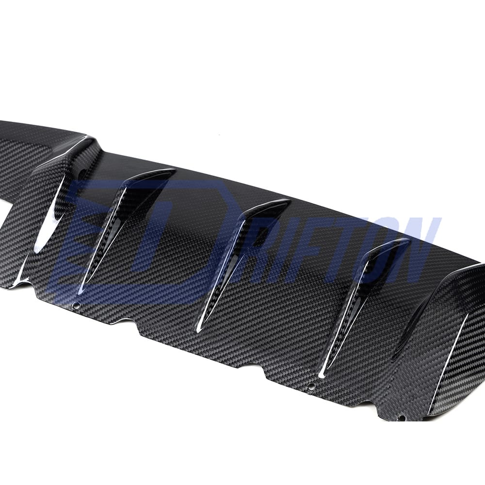 MP Style Dry Carbon Fiber Rear Diffuser For BMW F87 M2 M2C 2016-2019