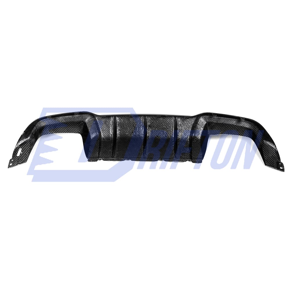 MP Style Dry Carbon Fiber Rear Diffuser For BMW F87 M2 M2C 2016-2019