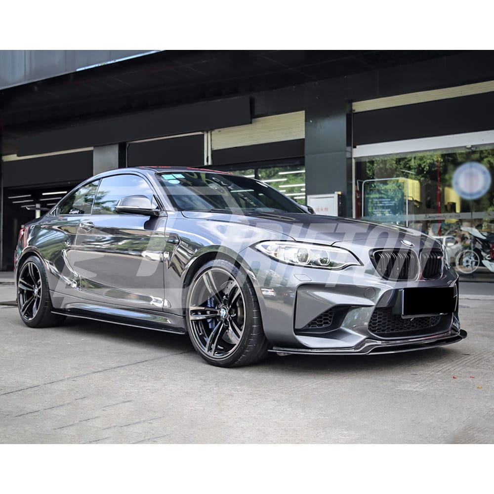 Paktechz Style Carbon Fiber Front Lip For BMW F87 M2 2016-2019