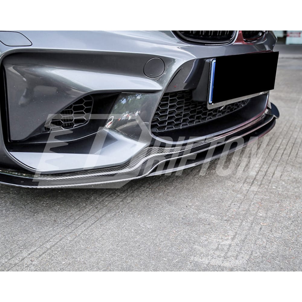 Paktechz Style Carbon Fiber Front Lip For BMW F87 M2 2016-2019