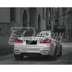 MP Style Dry Carbon Fiber Rear Spoiler GT Wing For BMW F87 M2 M2C 2016-2019