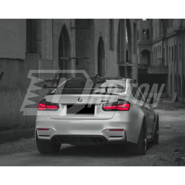 MP Style Dry Carbon Fiber Rear Spoiler GT Wing For BMW F87 M2 M2C 2016-2019