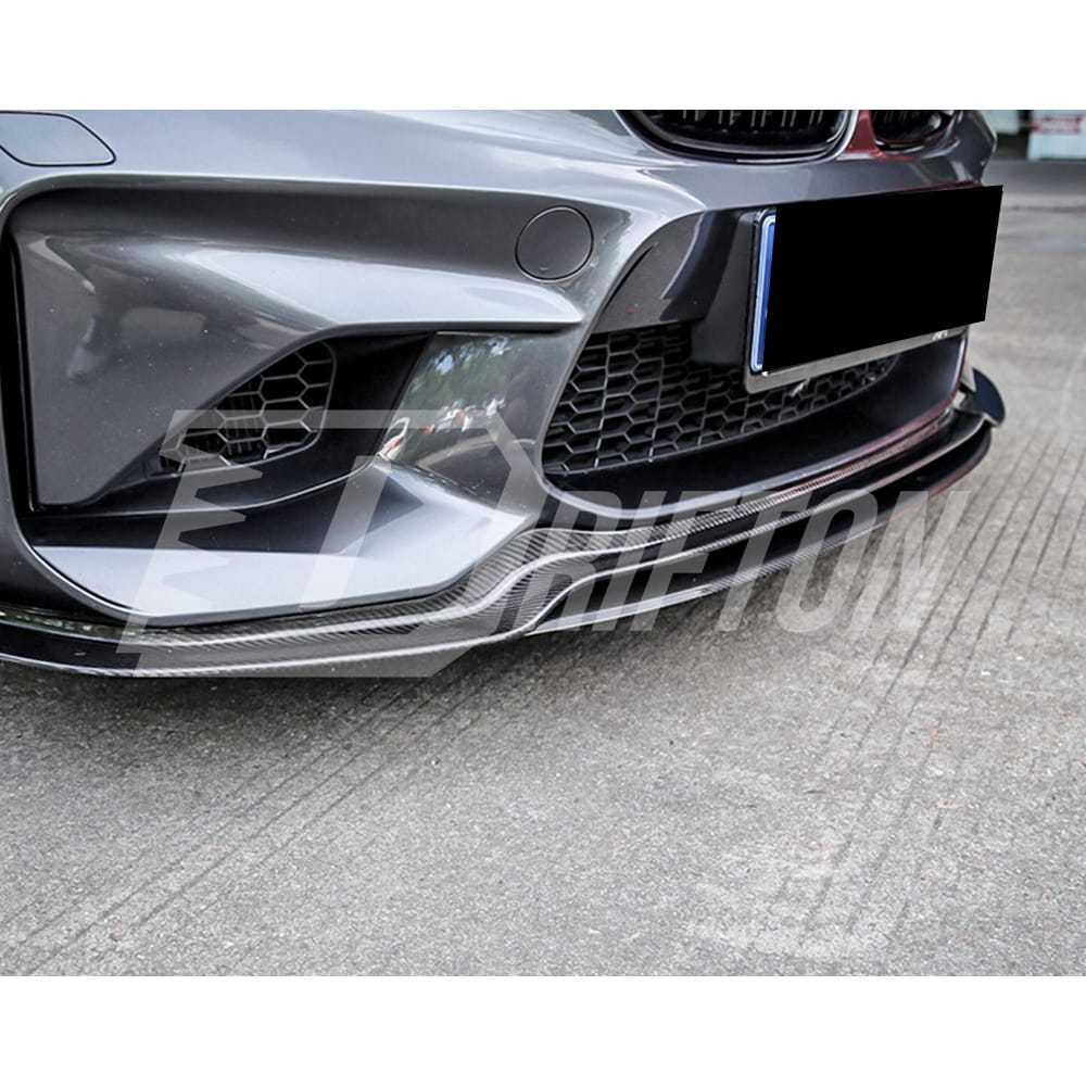 Paktechz Style Carbon Fiber Front Lip For BMW F87 M2 2016-2019