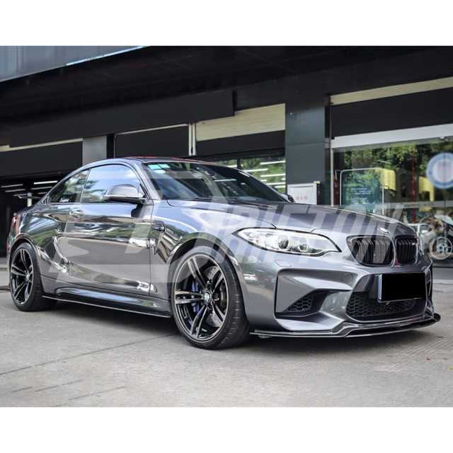 Paktechz Style Carbon Fiber Side Skirt For BMW F87 M2 2016-2019