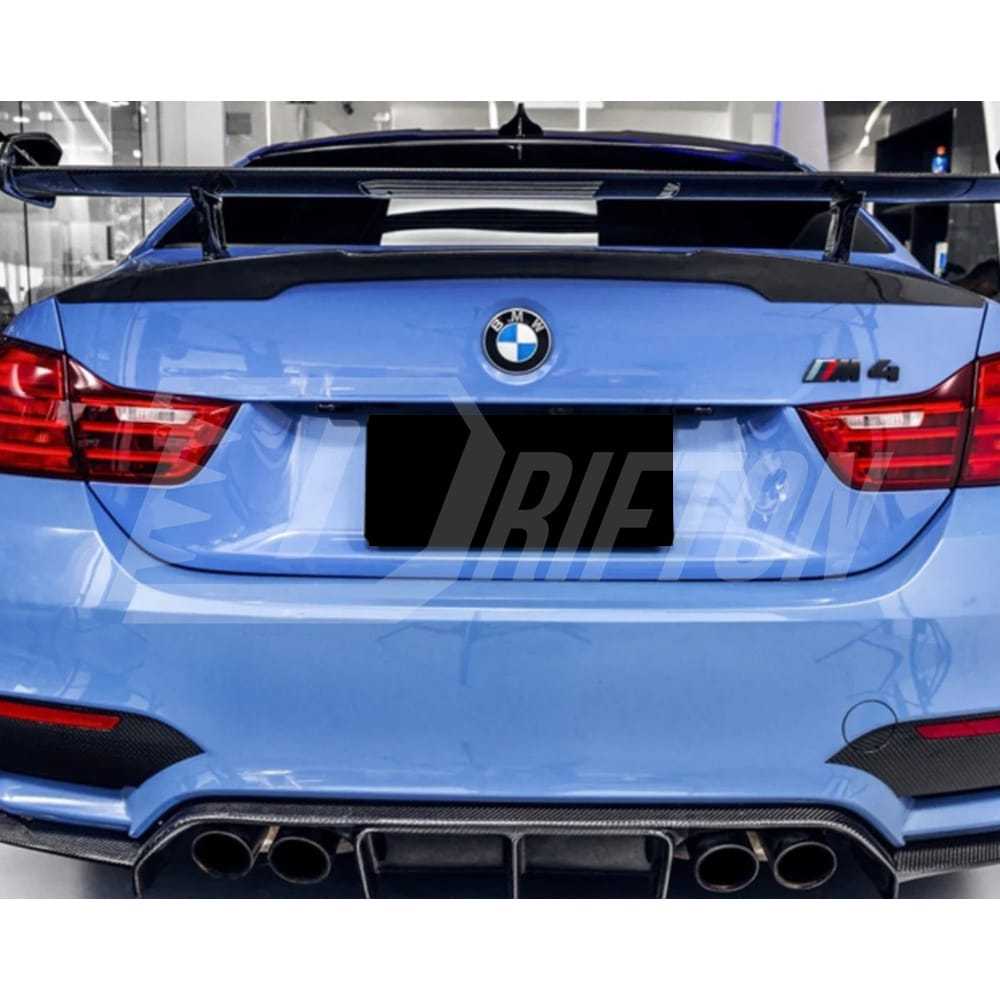 MP Style Carbon Fiber Rear Spoiler GT Wing For BMW F87 M2 M2C 2016-2019