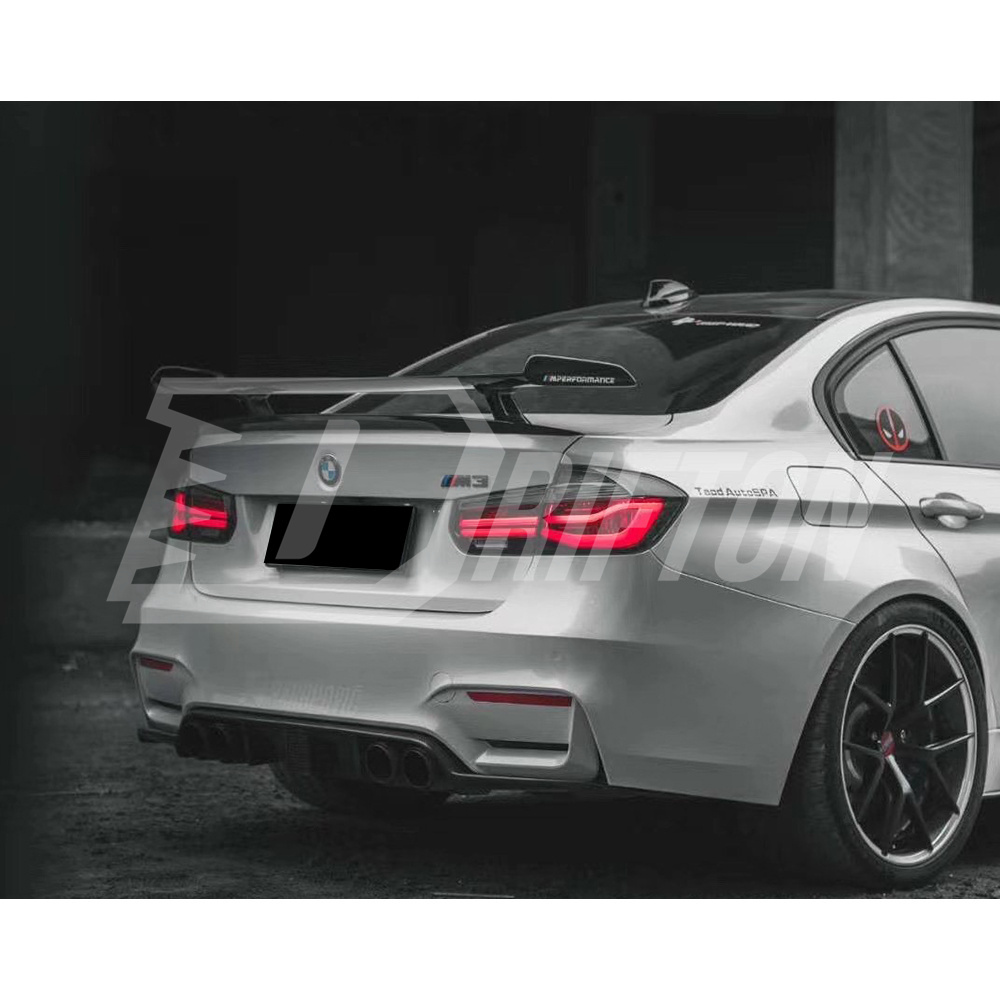 MP Style Dry Carbon Fiber Rear Spoiler GT Wing For BMW F87 M2 M2C 2016-2019