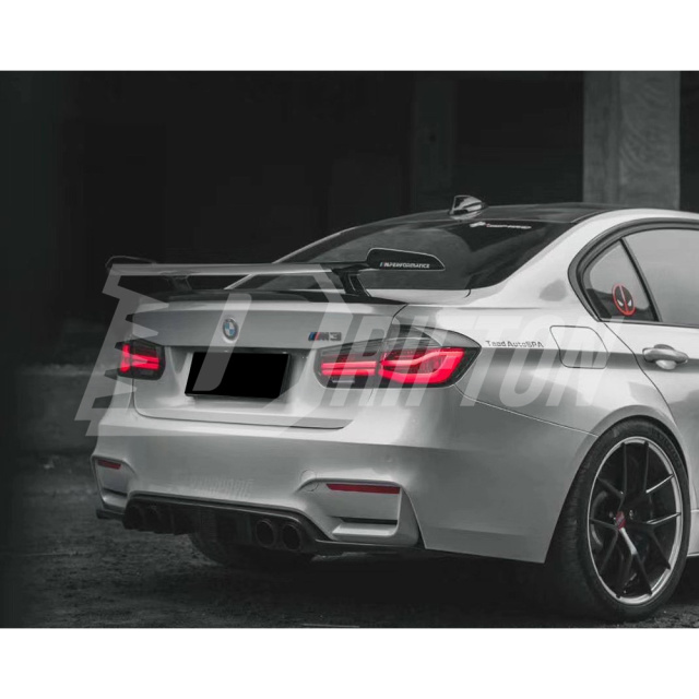 MP Style Dry Carbon Fiber Rear Spoiler GT Wing For BMW F87 M2 M2C 2016-2019