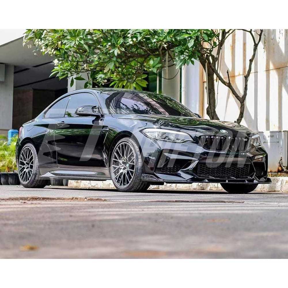 3D Style Carbon Fiber Front Lip For BMW F87 M2C 2016-2019