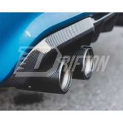 MP Style Dry Carbon Fiber Rear Diffuser For BMW F87 M2 M2C 2016-2019