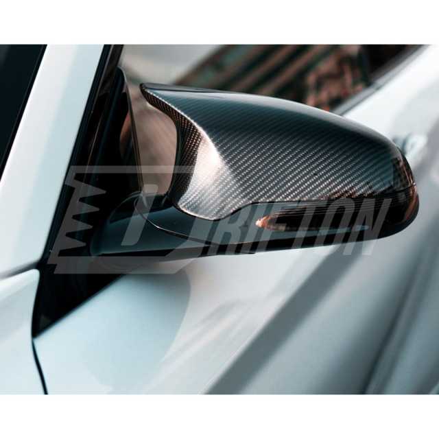 Carbon Fiber Mirror Cover Caps For BMW F87 M2C LHD 2016-2019