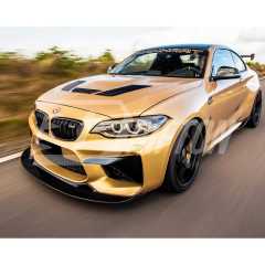 Manhart Style Carbon Fiber Front Lip For BMW F87 M2 2016-2019