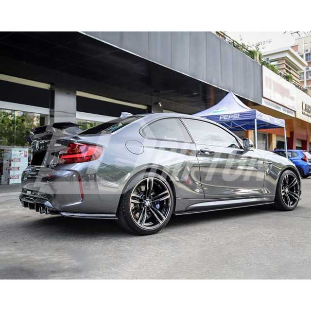 Paktechz Style Carbon Fiber Side Skirt For BMW F87 M2 2016-2019