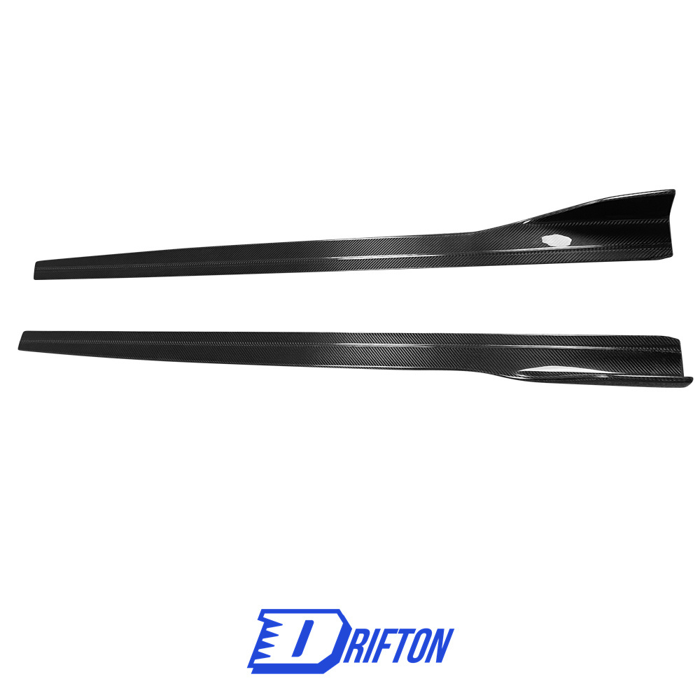 MK Style Dry Carbon Fiber Side Skirt For BMW F87 M2 M2C 2016-2019