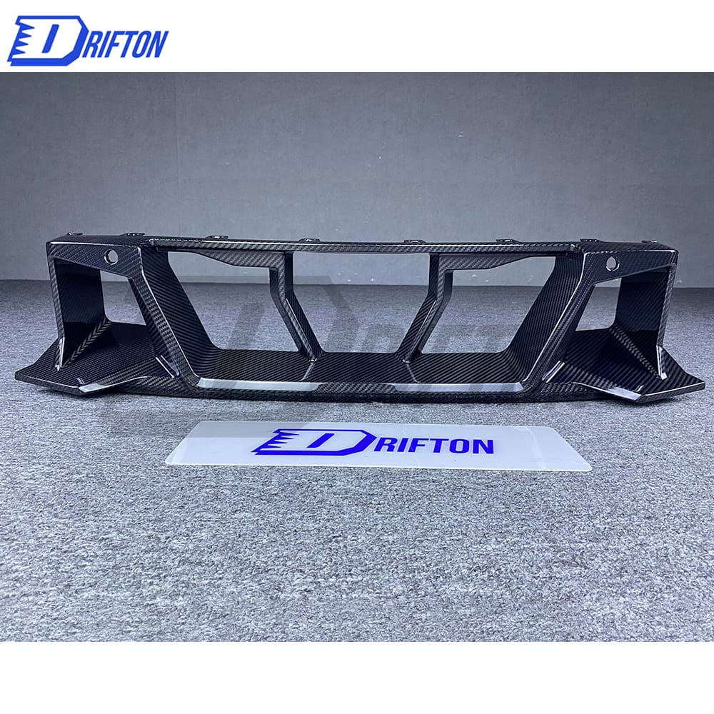 SQ Style Dry Carbon Fiber Center Bumper Trim For BMW G87 M2 2023-Present