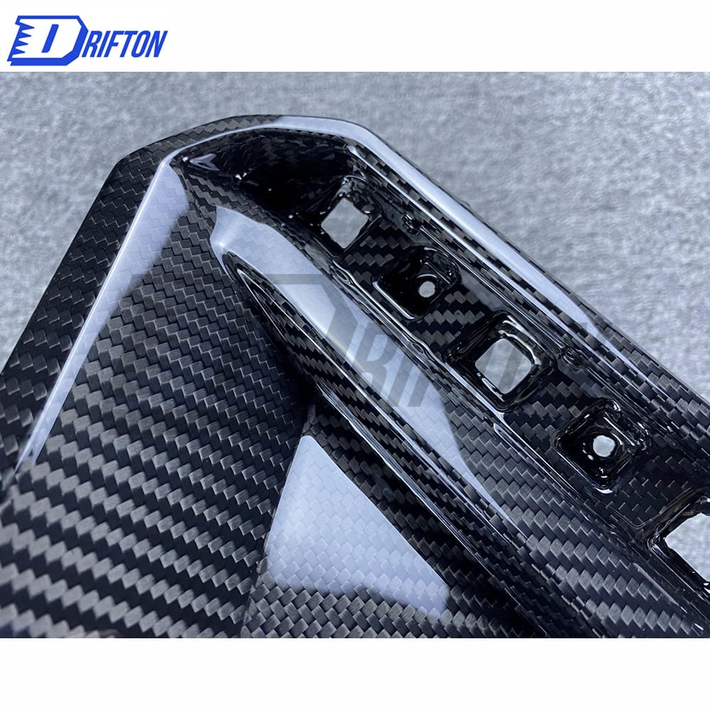 SQ Style Dry Carbon Fiber Rear Bumper Trims For BMW G87 M2 2023-Present