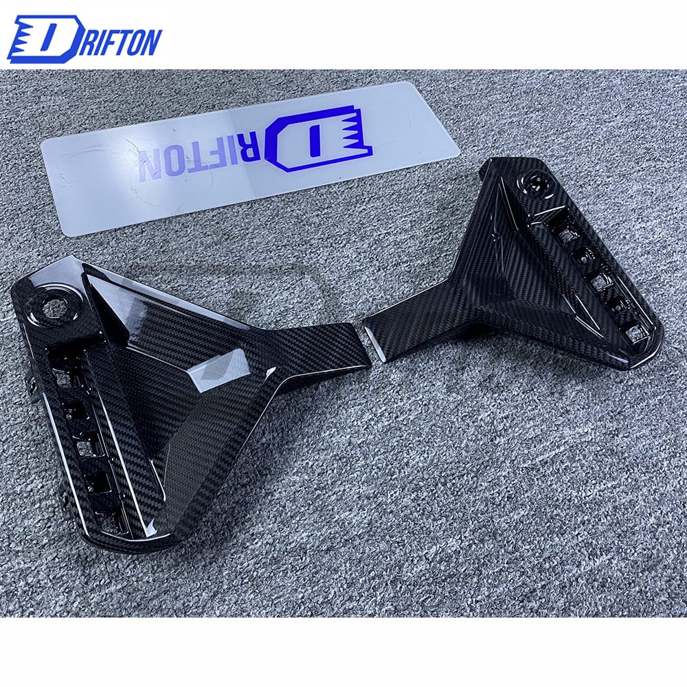 SQ Style Dry Carbon Fiber Rear Bumper Trims For BMW G87 M2 2023-Present