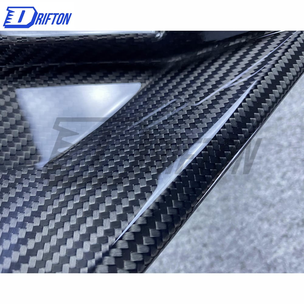 SQ Style Dry Carbon Fiber Rear Bumper Trims For BMW G87 M2 2023-Present
