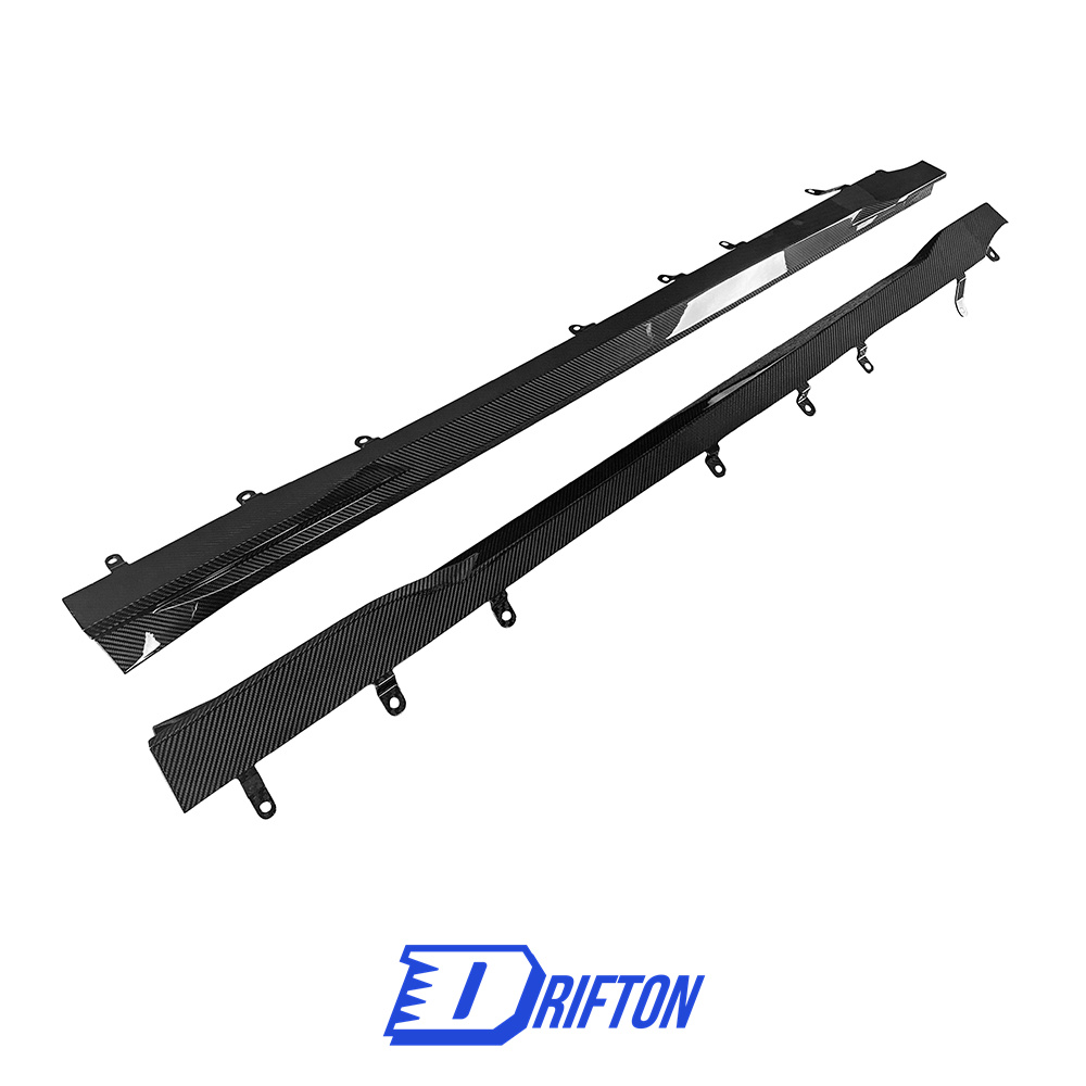 SQ Style Dry Carbon Fiber Side Skirt For BMW G87 M2 2023-Present