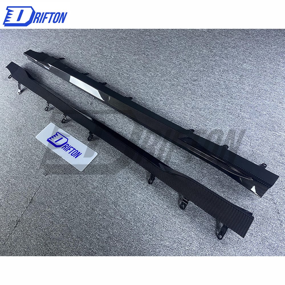 SQ Style Dry Carbon Fiber Side Skirt For BMW G87 M2 2023-Present