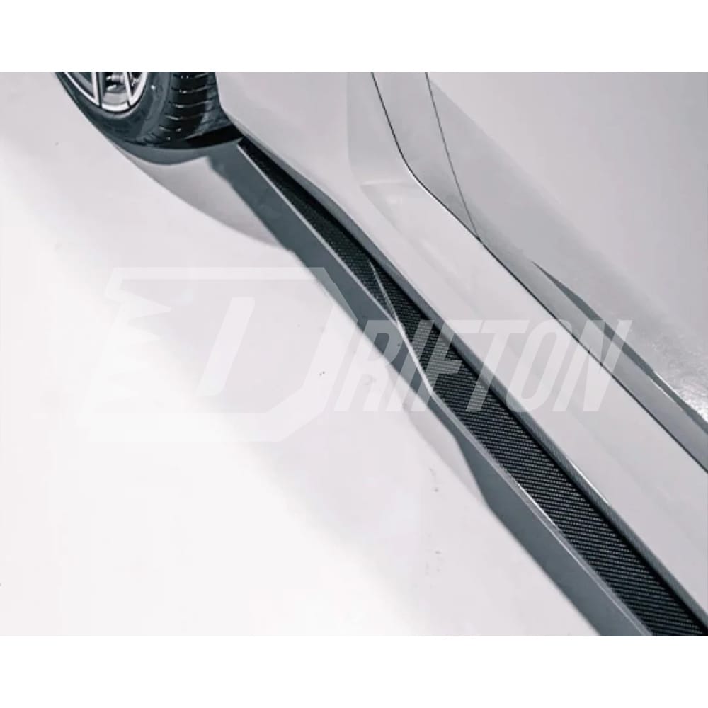 R44 Style Dry Carbon Fiber Side Skirt For BMW G87 M2 2023-Present