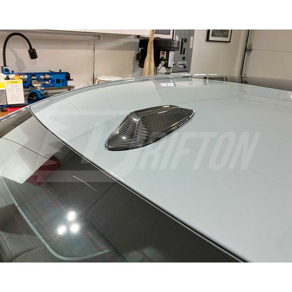 Dry Carbon Fiber Roof Shark Fin Antenna Cover For BMW G87 M2 2023-Present
