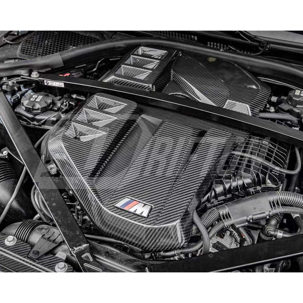 Dry Carbon Fiber S58 Engine Bay Cover For BMW G87 M2 2023-Present