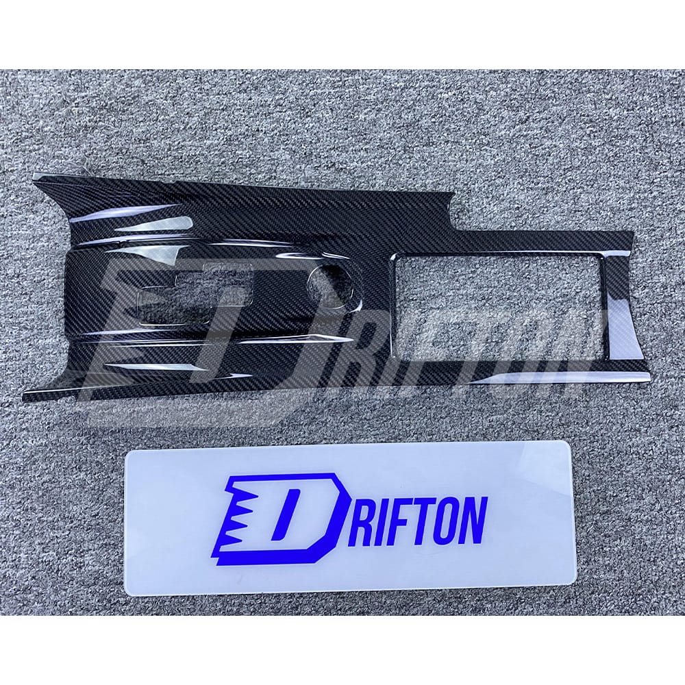 Carbon Fiber Center Console Skin And Gear Cover Interiors For Nissan R35 GTR 2008-2016