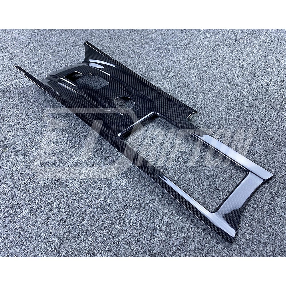 Carbon Fiber Center Console Skin And Gear Cover Interiors For Nissan R35 GTR 2008-2016