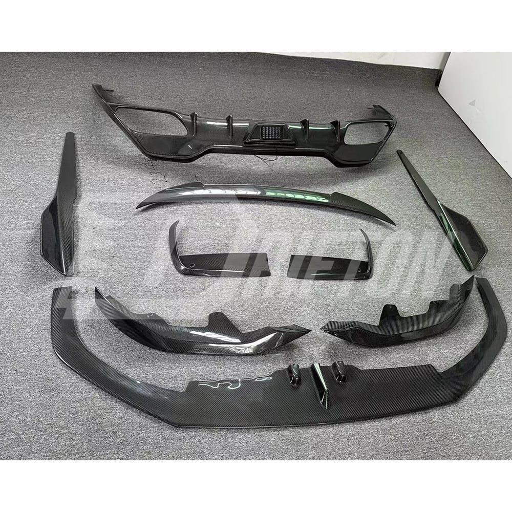 AC Style Carbon Fiber Side Skirt Splitter For BMW 8 Series G14 G15 2018-2022