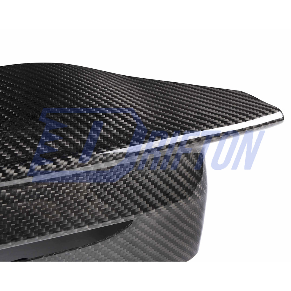 M4 Style Dry Carbon Fiber Replacement Mirror Cover For BMW 8 Series G14 G15 G16 2018-2022