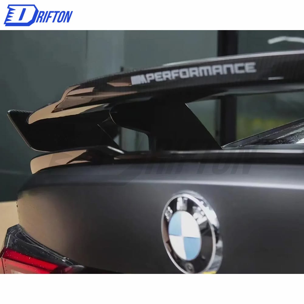 MP Style Dry Carbon Fiber GT Spoiler Rear Wing For BMW G80 M3 G82 M4 2020-2024