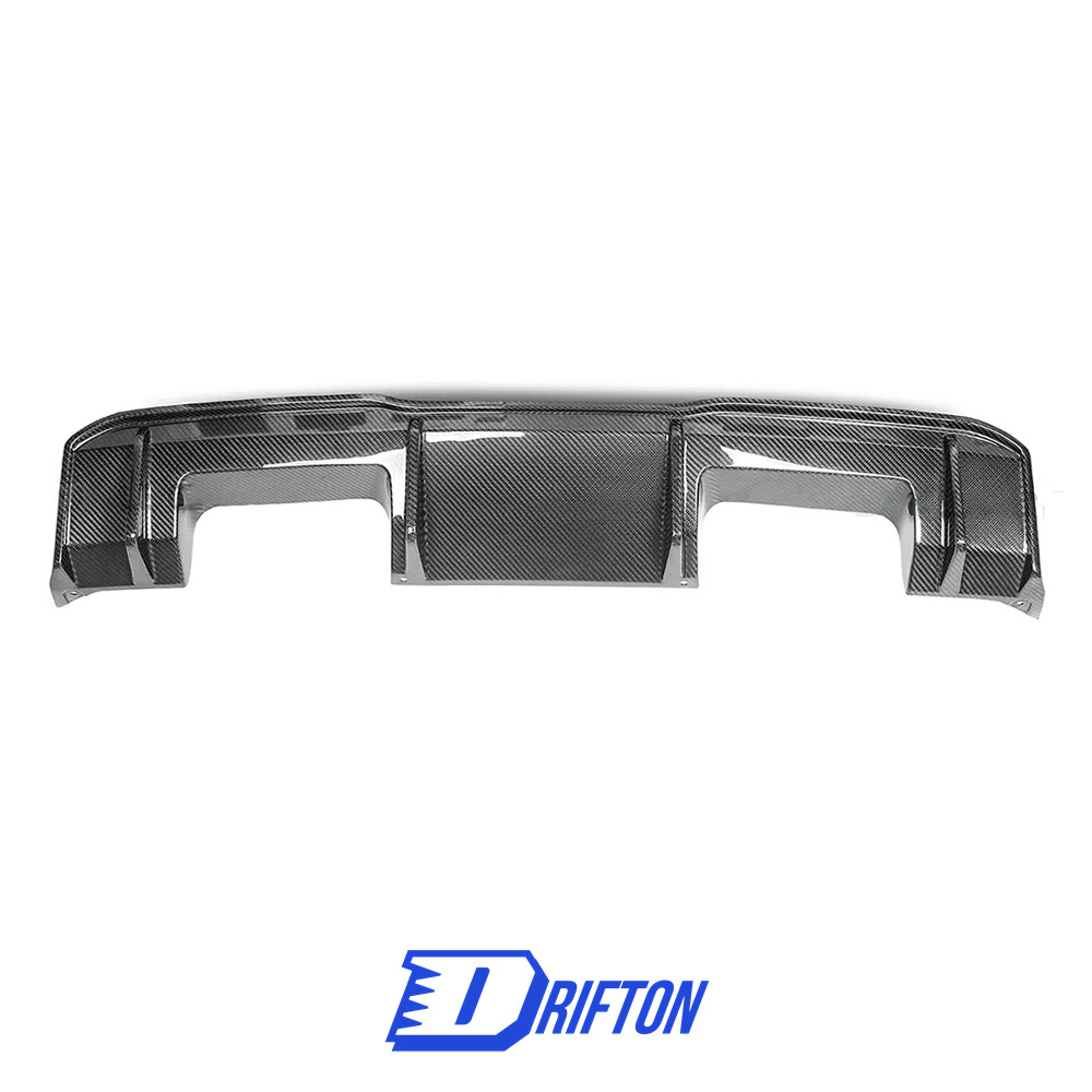 PT Style Dry Carbon Fiber Rear Diffuser For BMW G80 M3 G82 M4 2020-2024