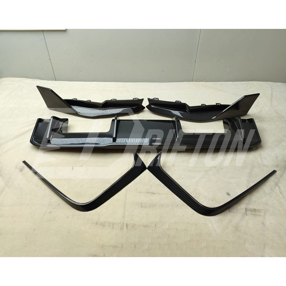 PT Style Dry Carbon Fiber Rear Diffuser For BMW G80 M3 G82 M4 2020-2024