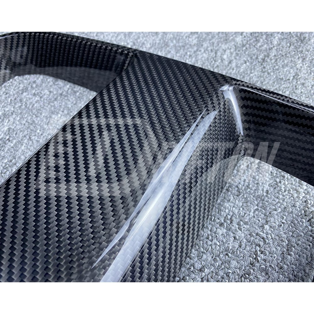 ST Style Dry Carbon Fiber Front Grille For BMW G80 M3 G82 M4 2020-2024