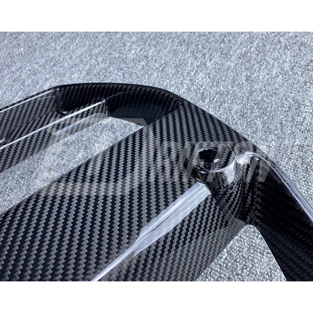 ST Style Dry Carbon Fiber Front Grille For BMW G80 M3 G82 M4 2020-2024