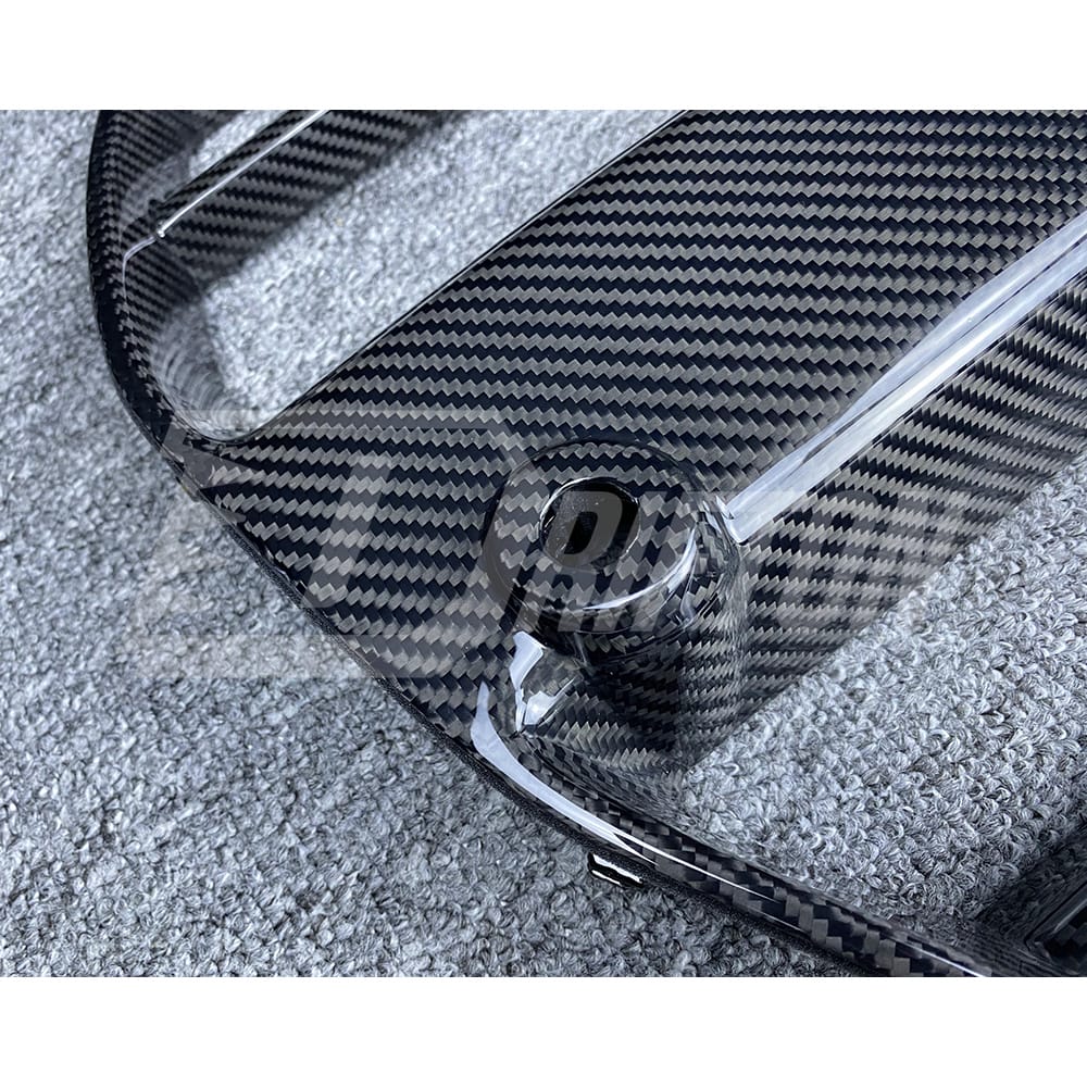 ST Style Dry Carbon Fiber Front Grille For BMW G80 M3 G82 M4 2020-2024