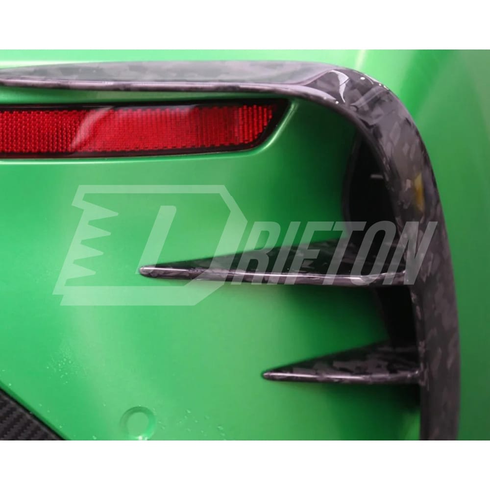 TAKD V2 Style Dry Carbon Fiber Side Skirt For BMW 8 Series G16 2018-2022