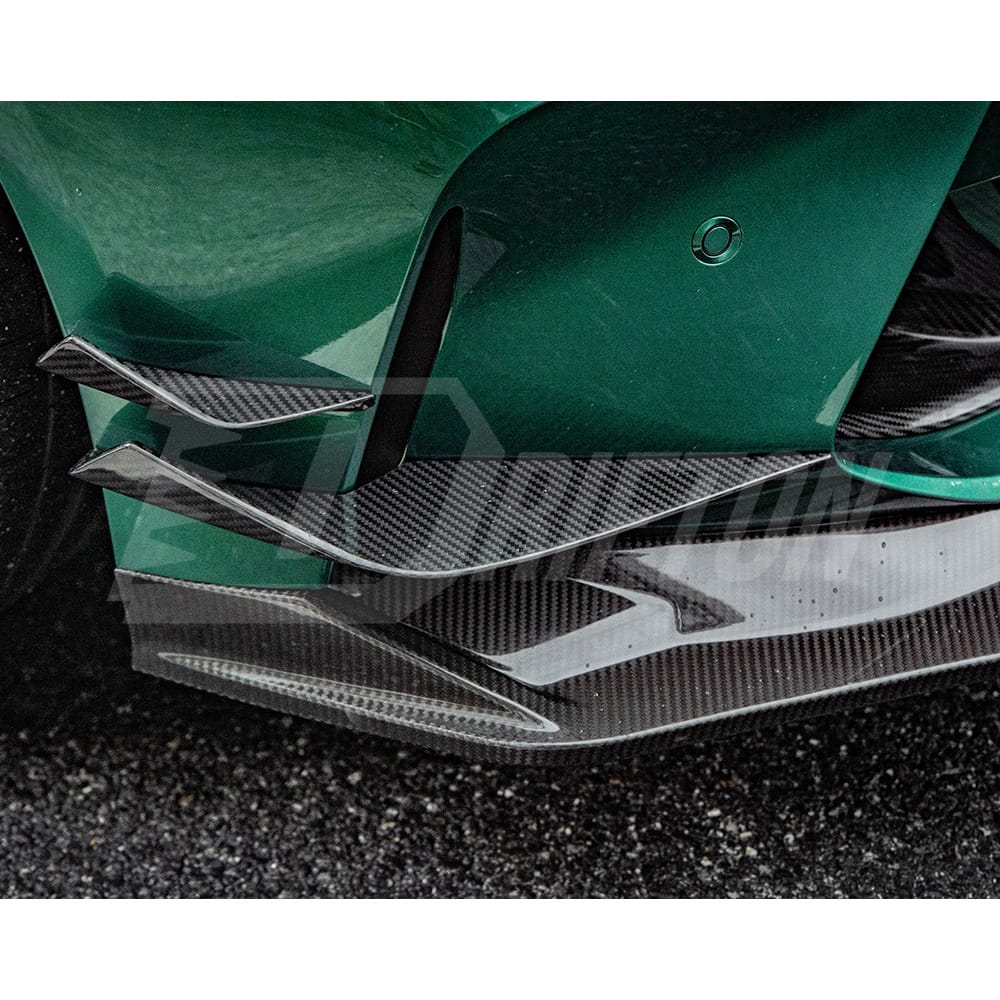 Vorsteiner Style Dry Carbon Fiber Front Lip For BMW G80 M3 G82 M4 2020-2024