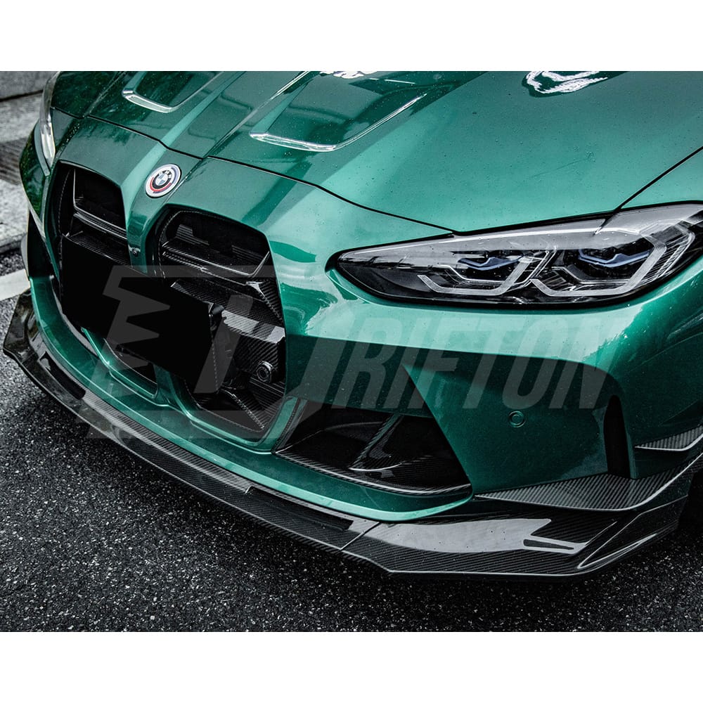 Vorsteiner Style Dry Carbon Fiber Front Lip For BMW G80 M3 G82 M4 2020-2024