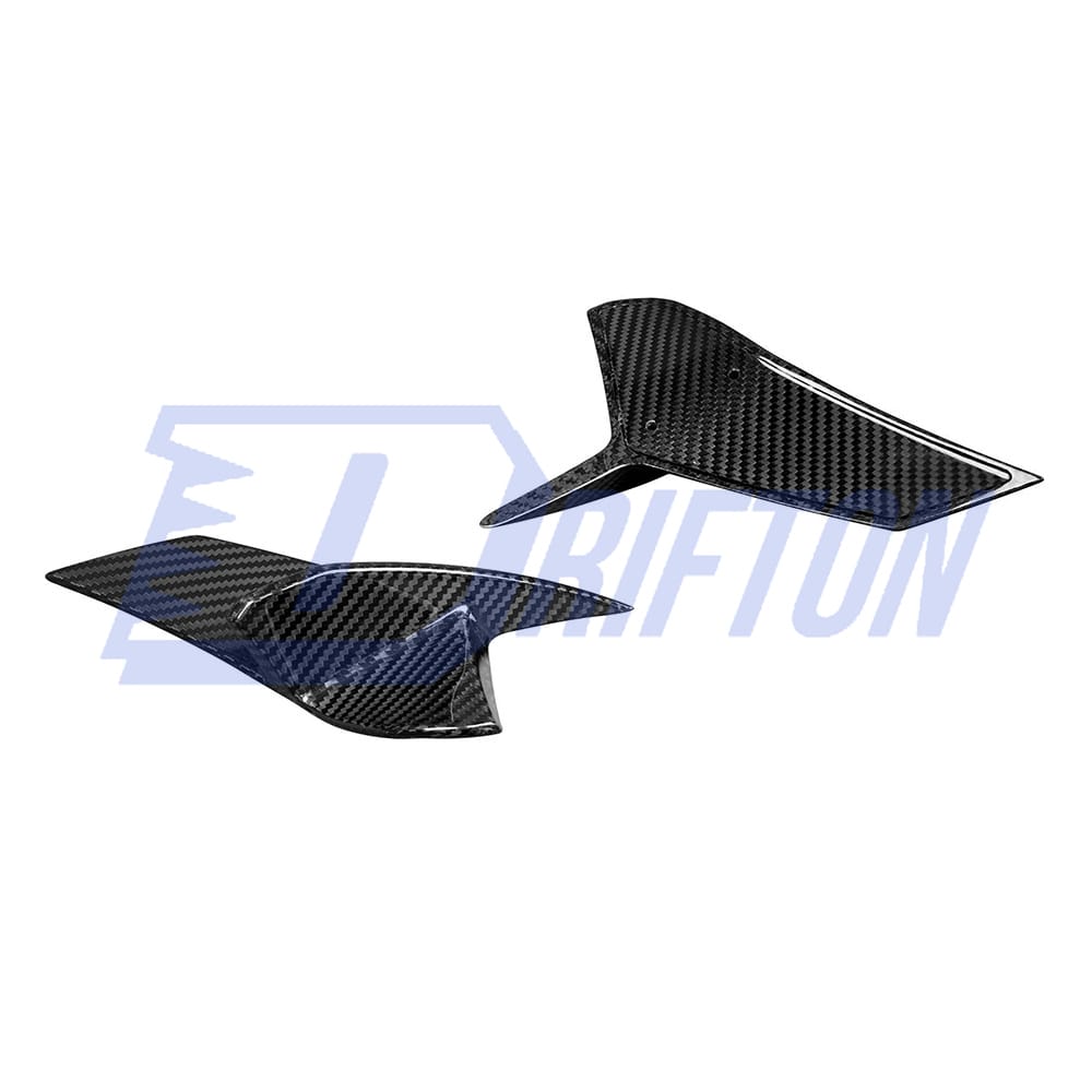 XB Style Dry Carbon Fiber Rear Canards For BMW 8 Series G14 G15 G16 2018-2022
