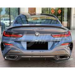 3D Style Dry Carbon Fiber Rear Diffuser For BMW 8 Series G14 G15 G16 2018-2025