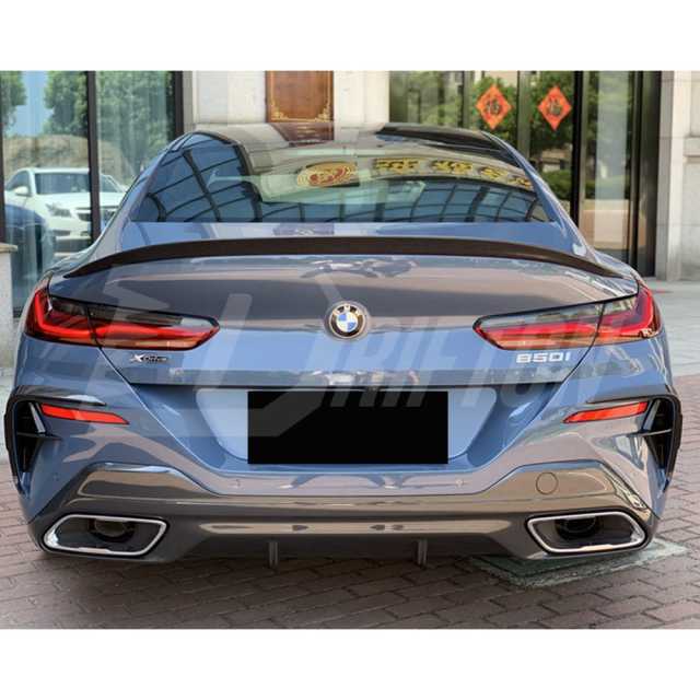 3D Style Dry Carbon Fiber Rear Diffuser For BMW 8 Series G14 G15 G16 2018-2025