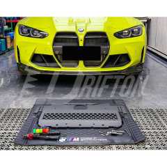 Dry Carbon Fiber Engine Under Guard Skid Plate For BMW G82 M4 G80 M3 2020-2024