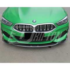 TAKD V2 Style Dry Carbon Fiber Front Canards For BMW 8 Series G16 2018-2025