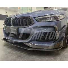 AC Style Carbon Fiber Front Lip For BMW 8 Series G14 G15 G16 2018-2025