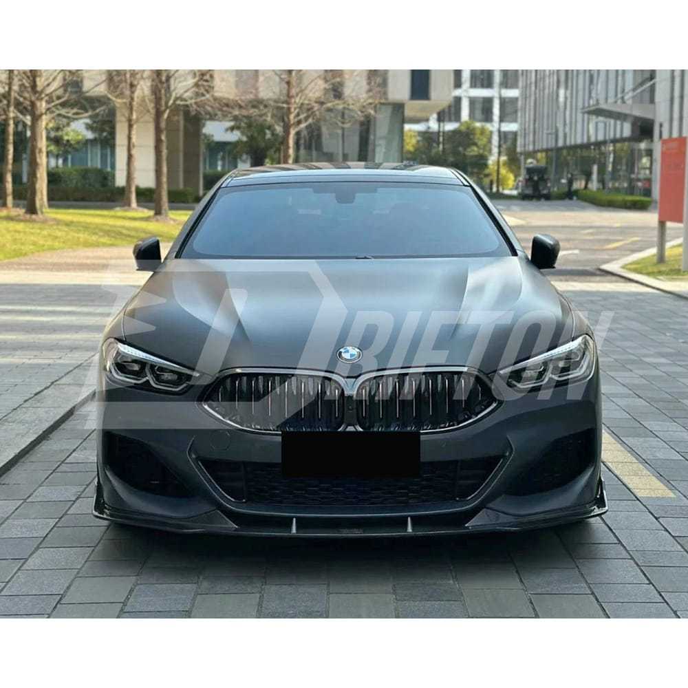 TAKD Style Dry Carbon Fiber Front Lip For BMW 8 Series G14 G15 G16 2018-2025