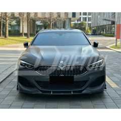 TAKD Style Dry Carbon Fiber Front Lip For BMW 8 Series G14 G15 G16 2018-2025