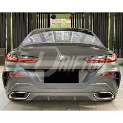 XA Style Dry Carbon Fiber Rear Canards For BMW 8 Series G14 G15 G16 2018-2025